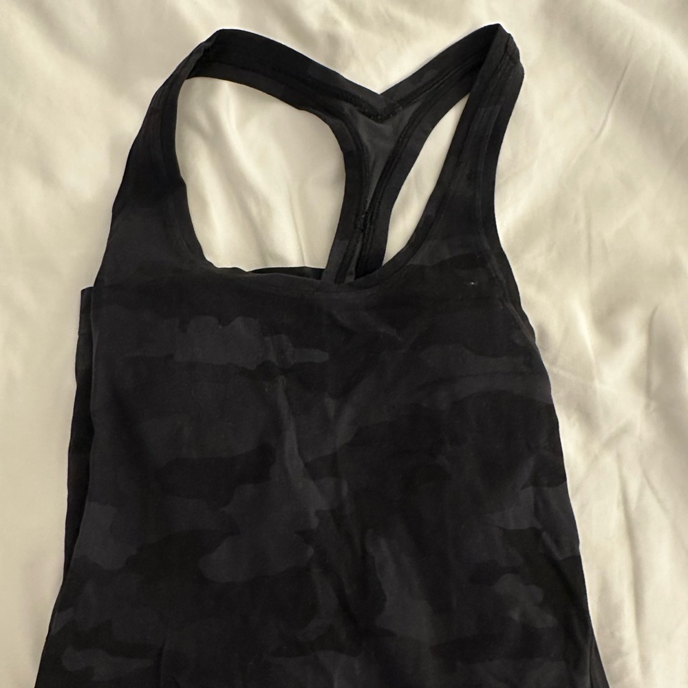 lululemon athletica Black Tank Top